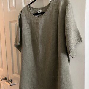 FLAX Like New Linen Top  (Size 2G /  2XX)